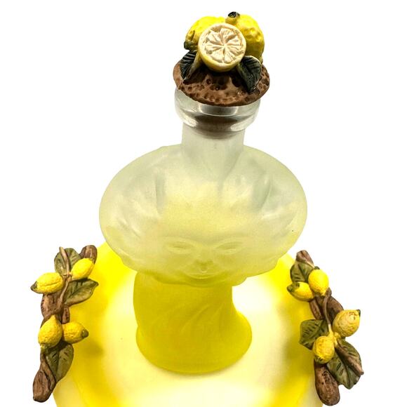 Vintage Italian Dal Santo Limoncello One-of-a-Kind 14PC Decanter/Tray/12 Glasses - Picture 5 of 16